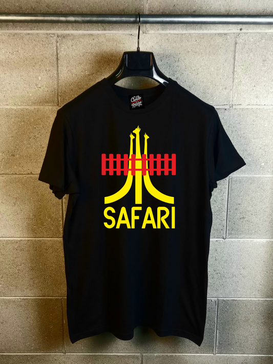 T-shirt Black Safari