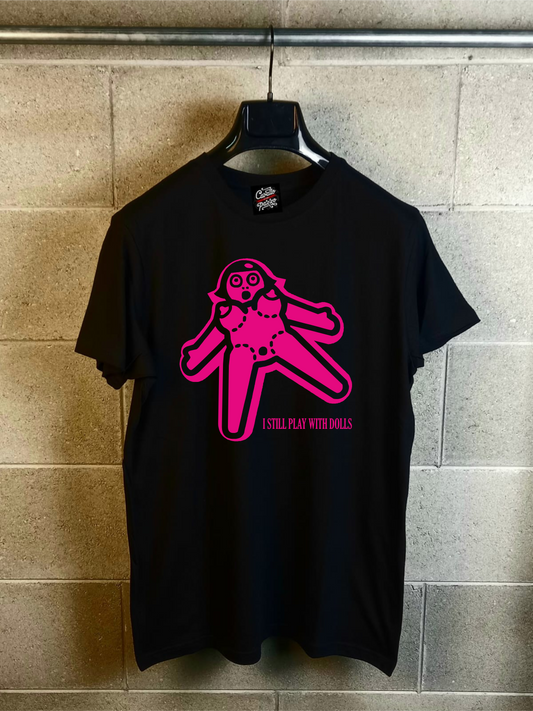 T-shirt Black Doll