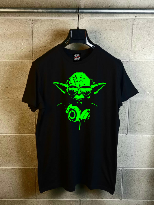 T-shirt Black DJ Yoda