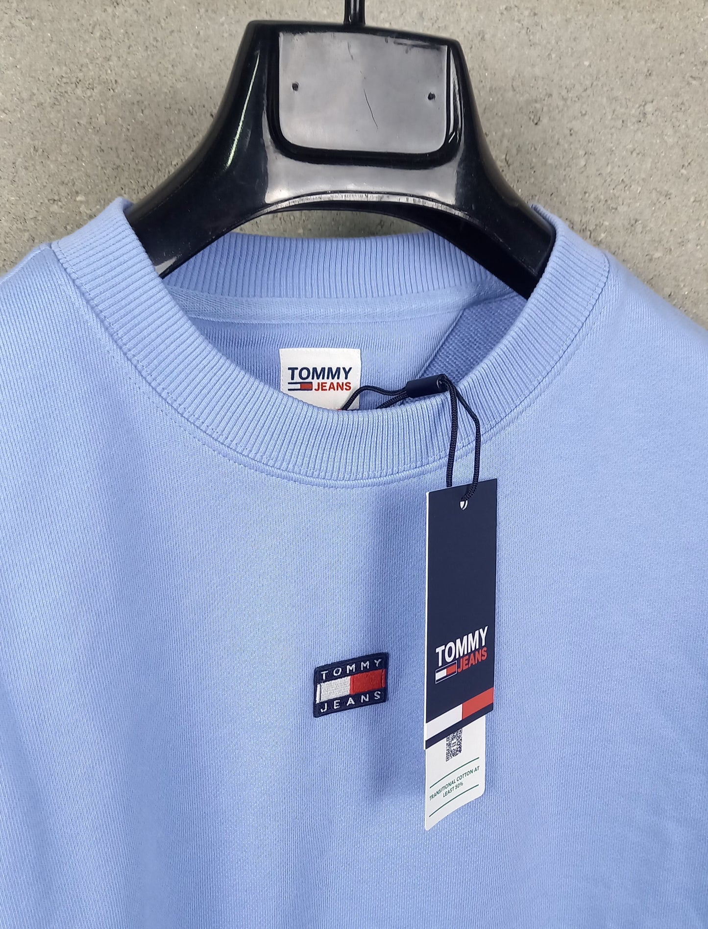 Tommy Hilfiger® Felpa Azzurra girocollo Regular Fit June Iris