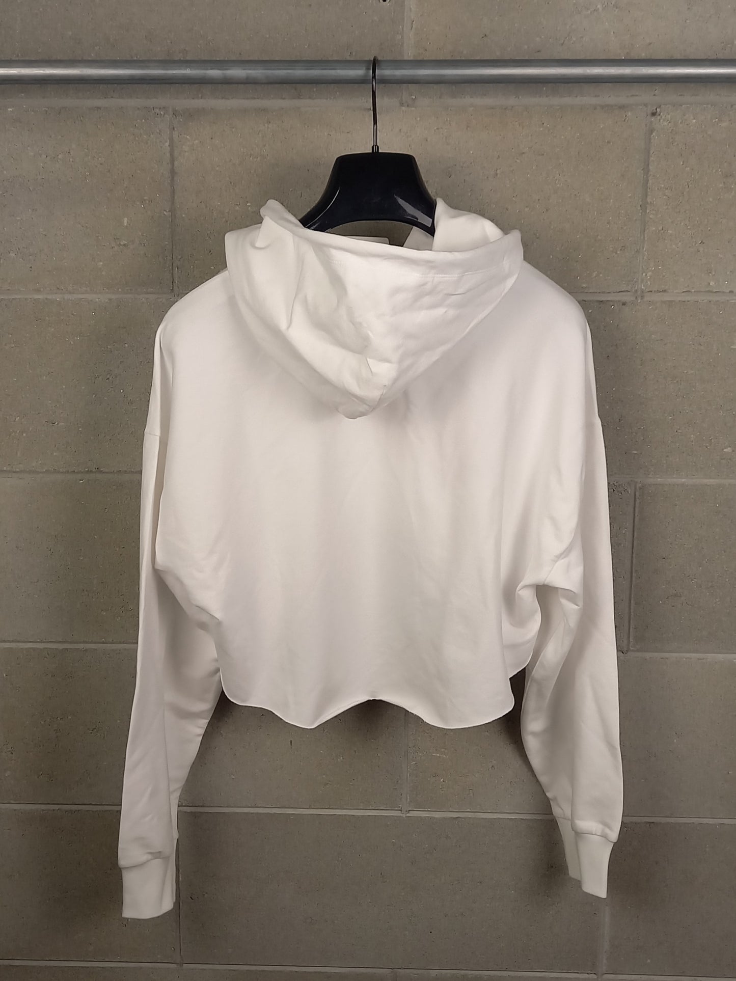Tommy Hilfiger® Felpa Bianca Crop con cappuccio Regular Fit