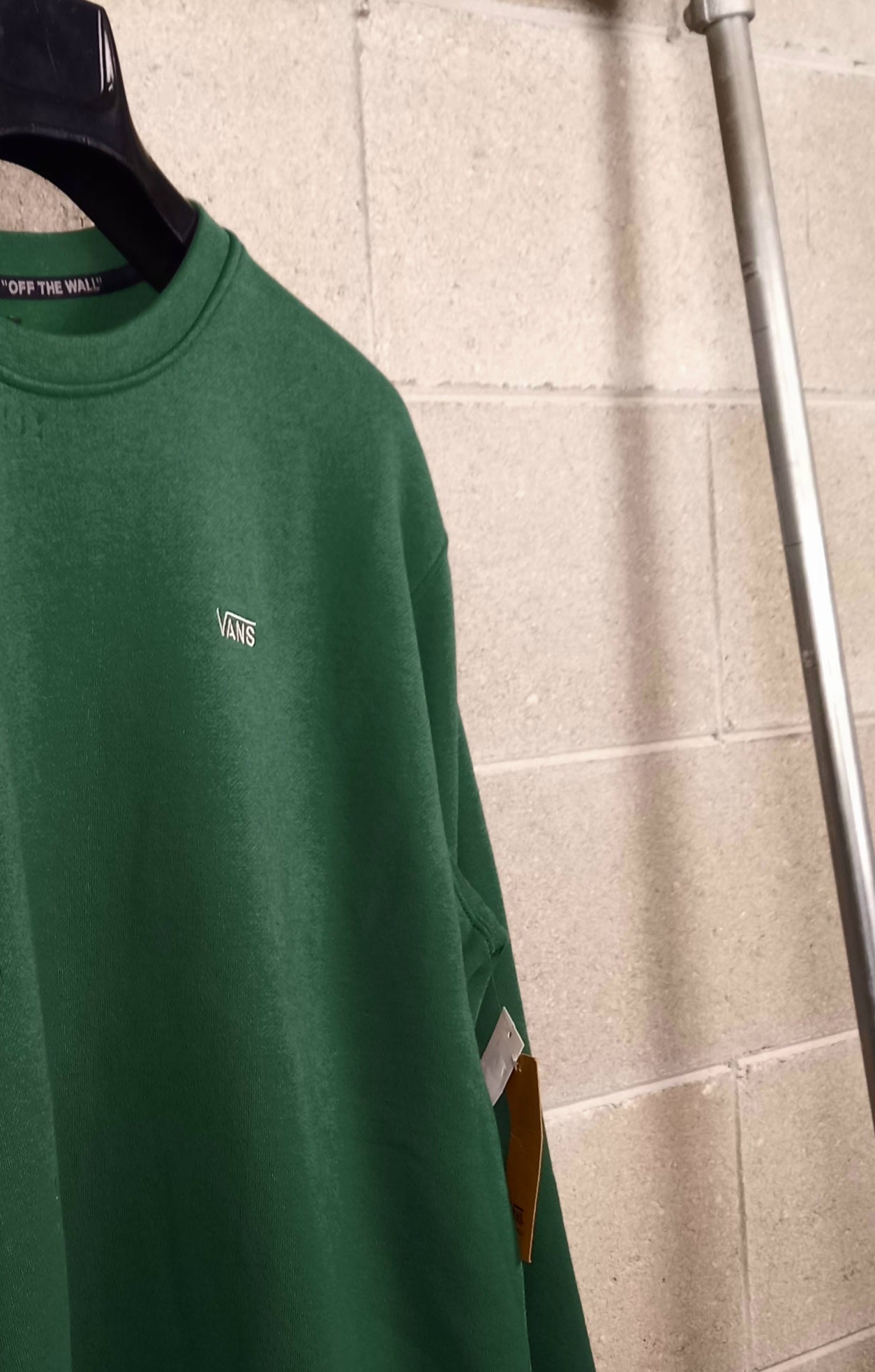 Vans® Felpa Girocollo Oversize Colore Pine Needle
