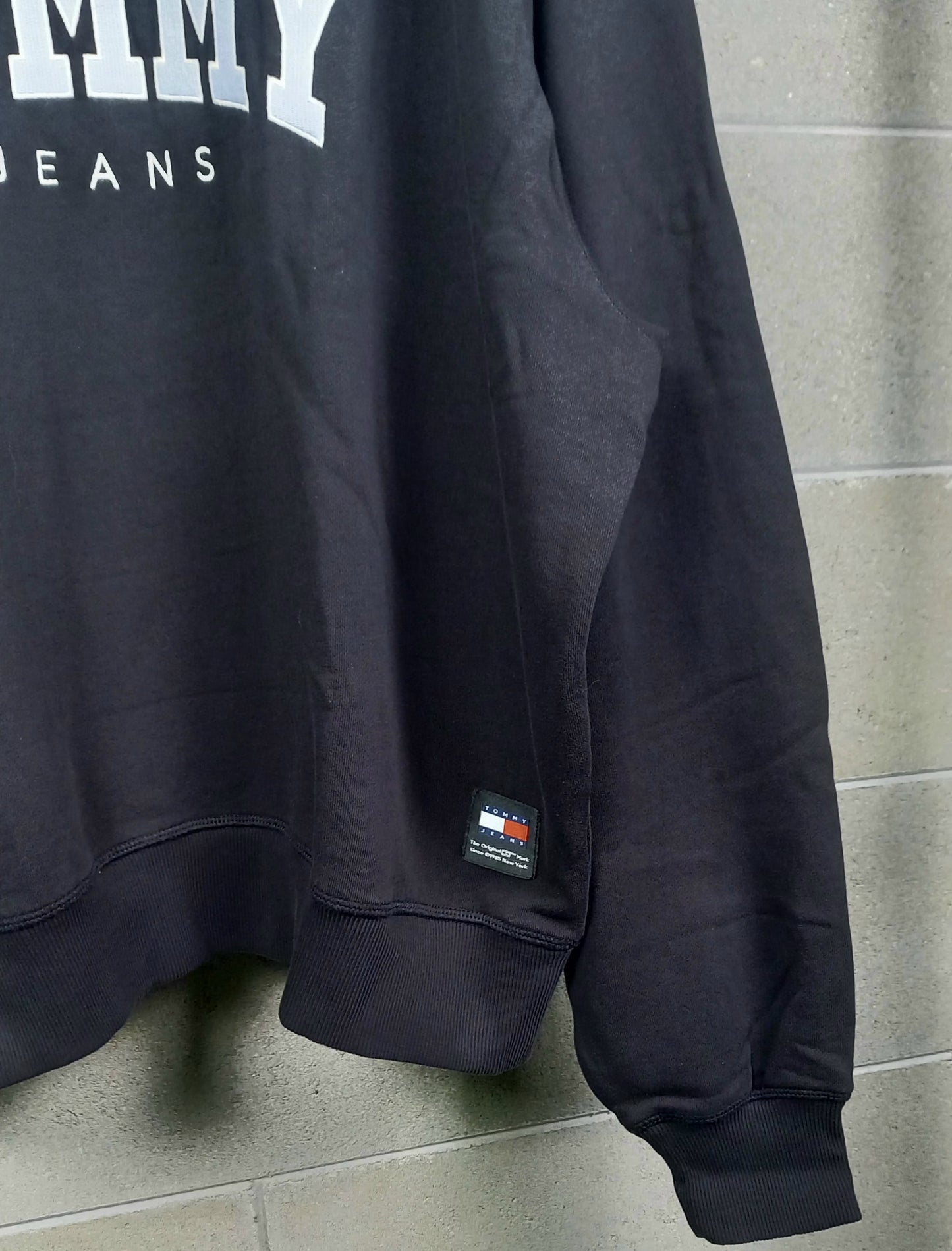 Tommy Hilfiger® Felpa Black girocollo Oversize Fit