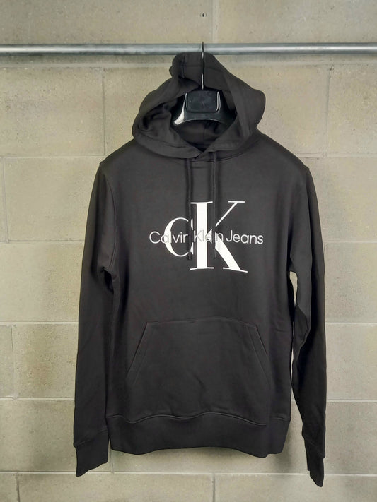 Calvin Klein® Felpa Cappuccio Nera Logo