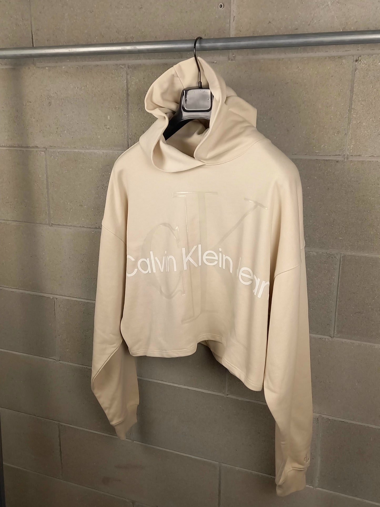 Calvin Klein® Felpa Leggera Egg Shell