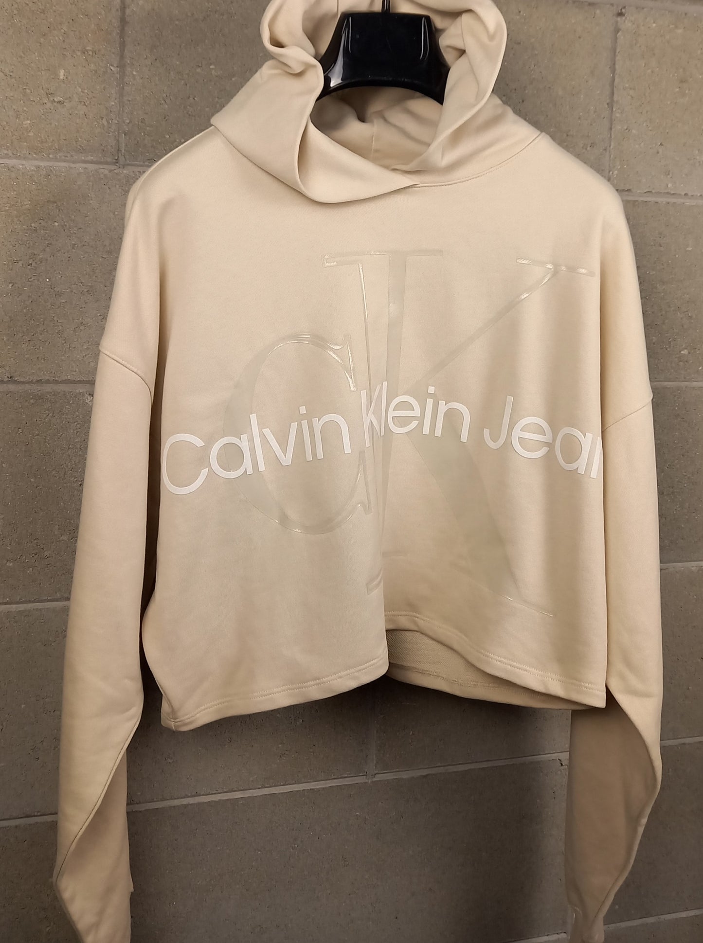 Calvin Klein® Felpa Leggera Egg Shell
