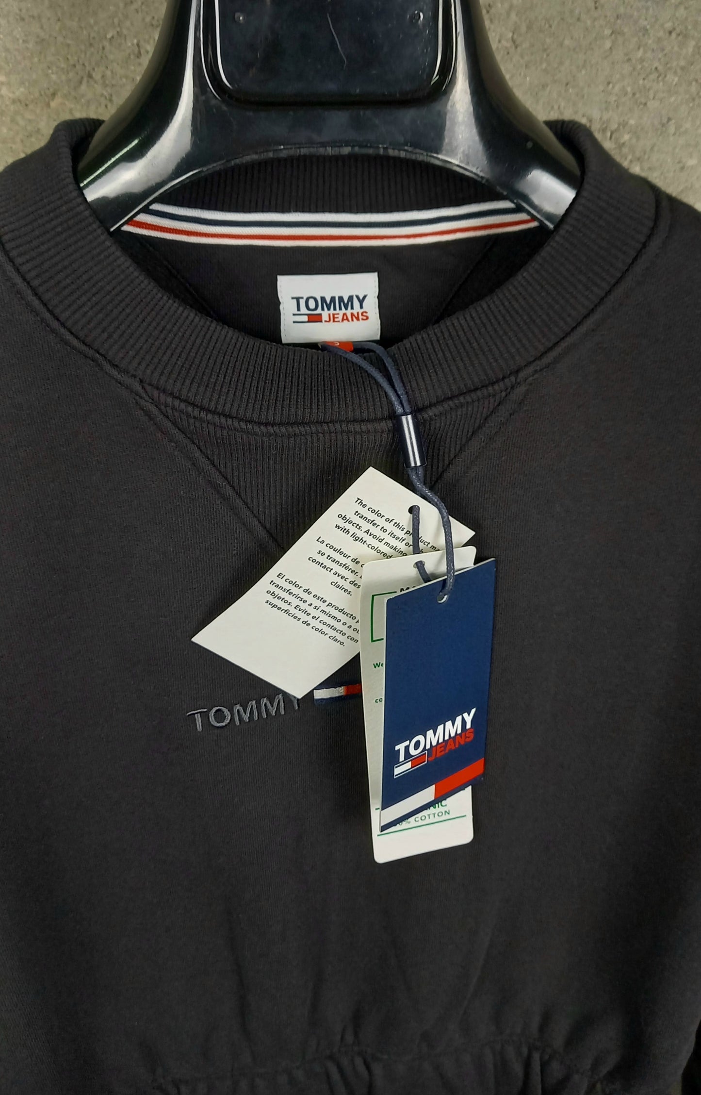 Tommy Hilfiger® Felpa Crop Nera