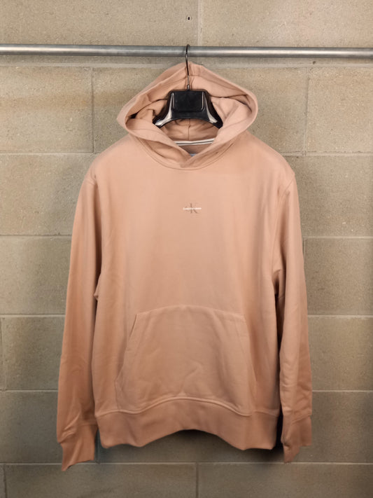 Calvin Klein® Felpa Cappuccio Dark Blush Logo
