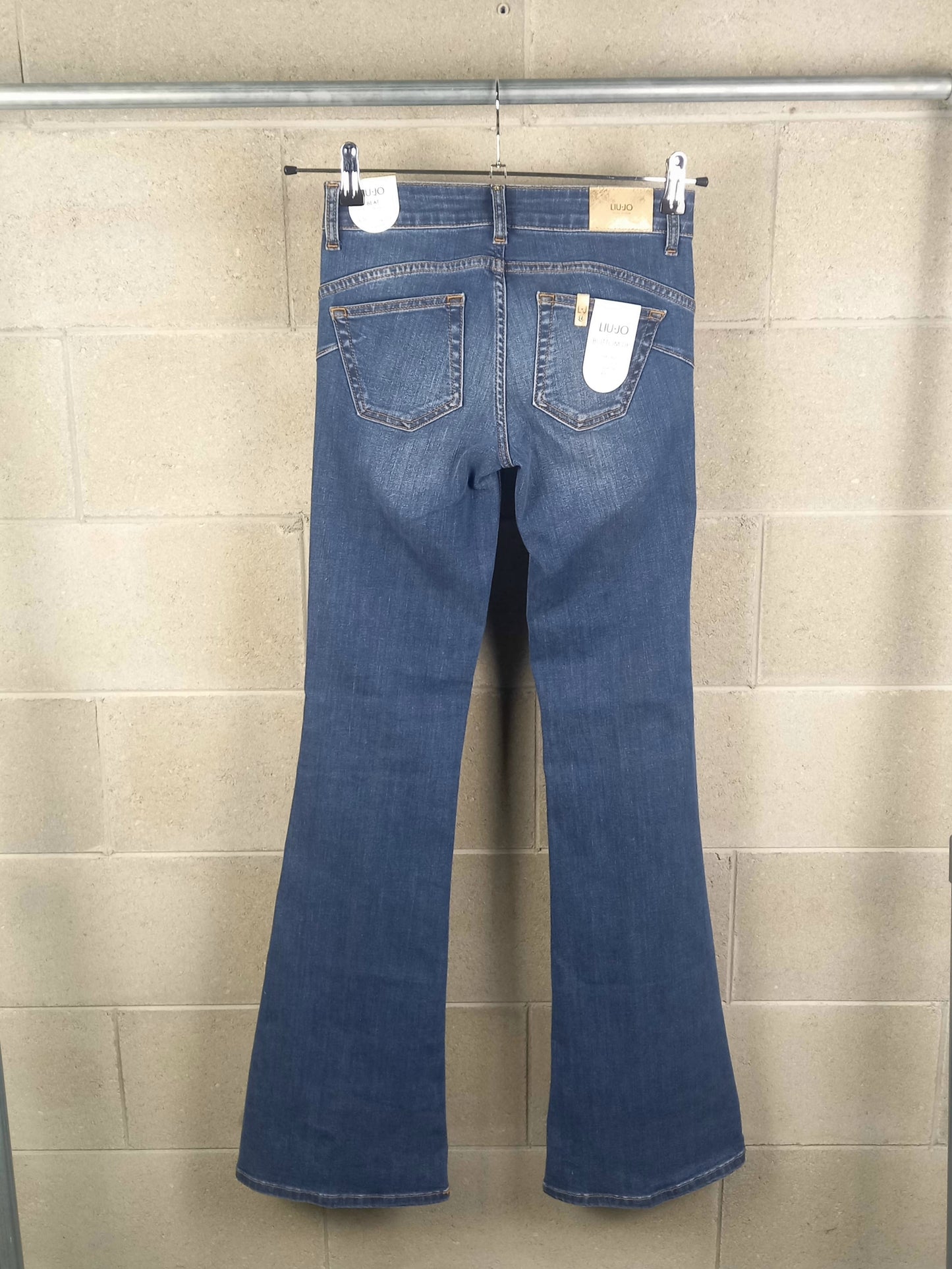 Liu Jo® Jeans Zampa Denim Blue Blow Up Beat Regular UXX030D4186