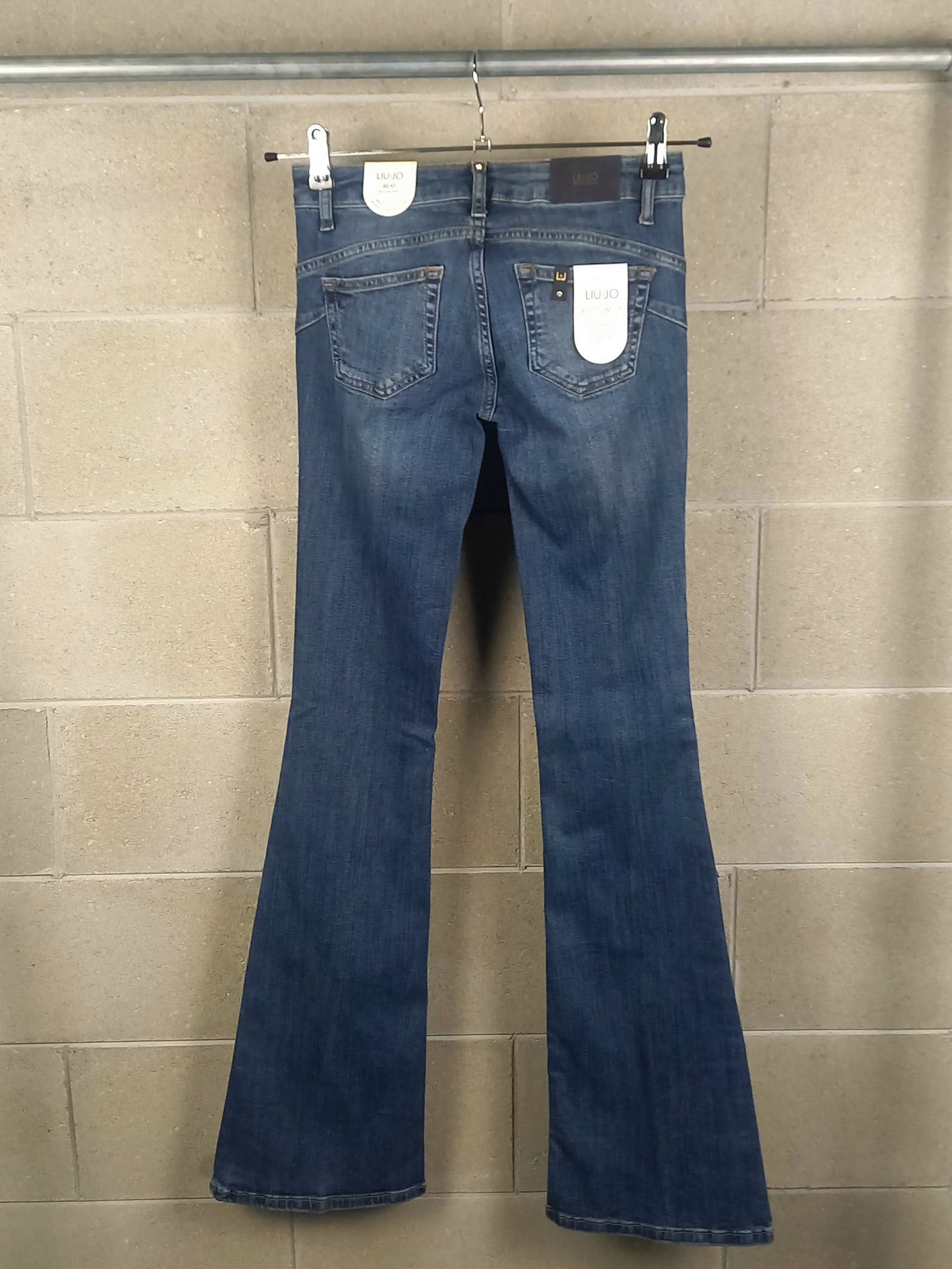 Liu Jo® Jeans Zampa Denim Blue Blow Up Beat Regular U68019D4127