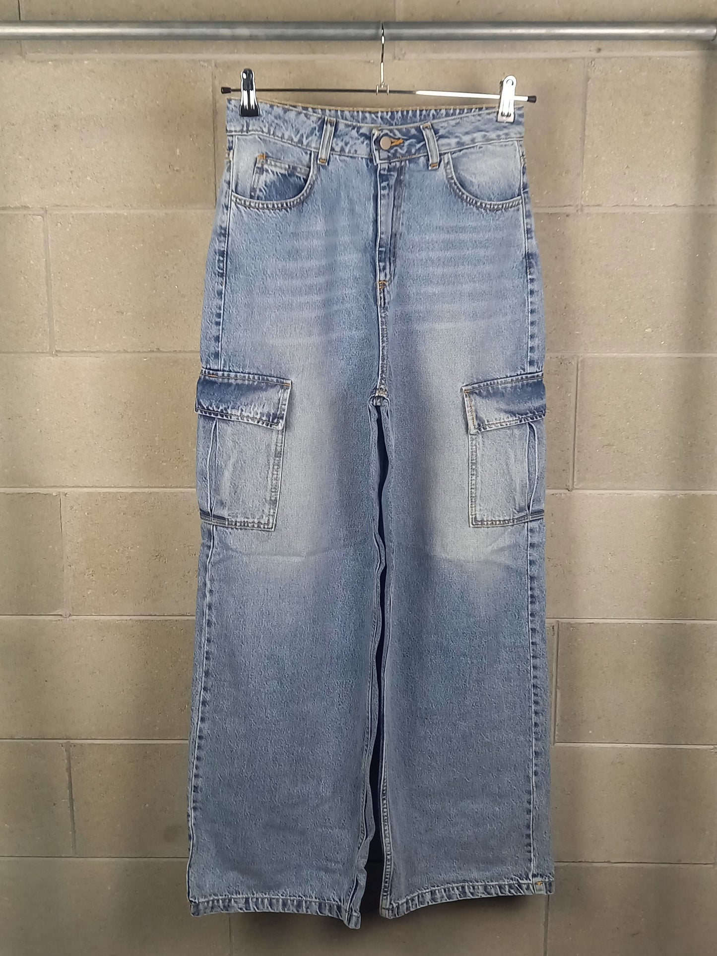 Jeans Cavallo Pazzo Denim Donna Cargo