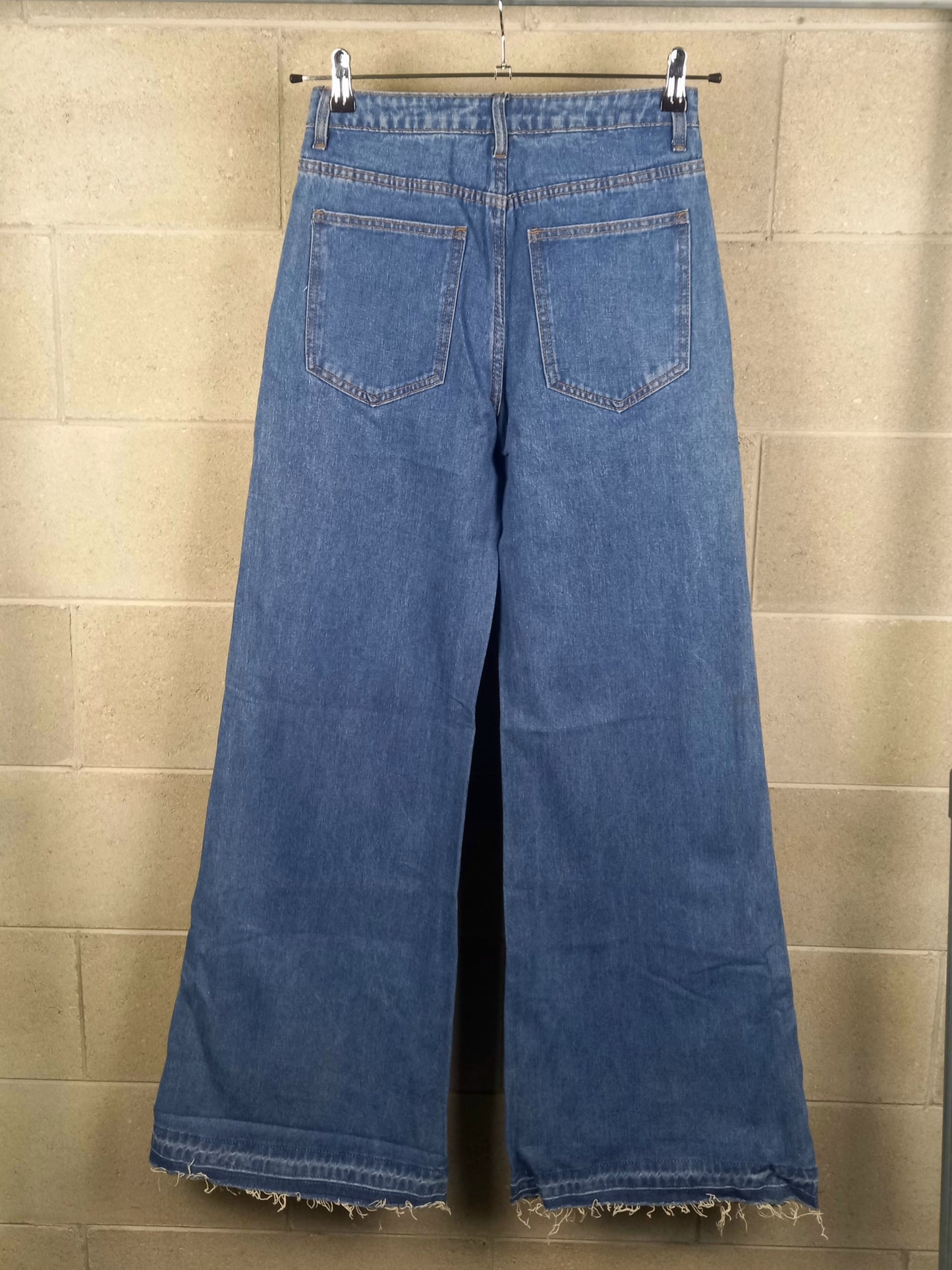 Jeans Cavallo Pazzo Denim Donna zampa/Palazzo