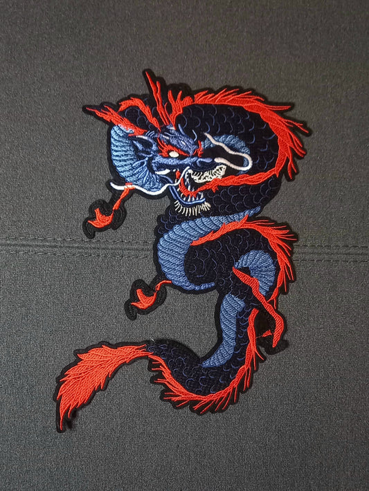 Toppa Patch Ricamata Red Dragon