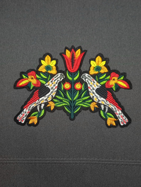 Toppa Patch Ricamata Birds