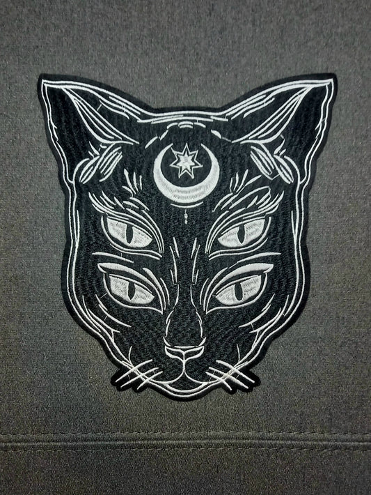 Toppa Patch Ricamata Black Cat