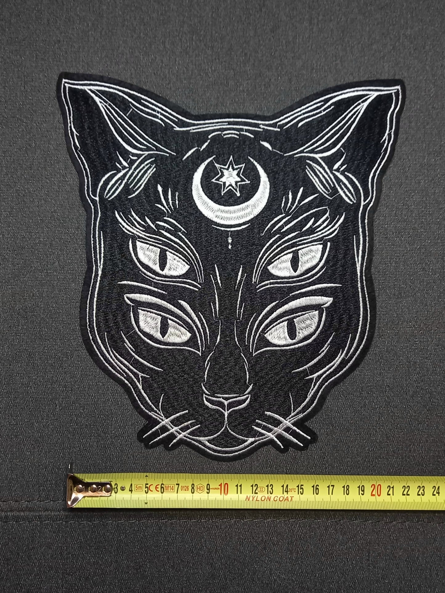 Toppa Patch Ricamata Black Cat