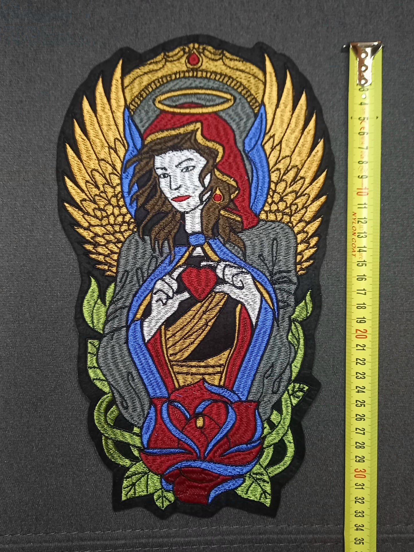 Toppa Patch Ricamata Santa Muerte