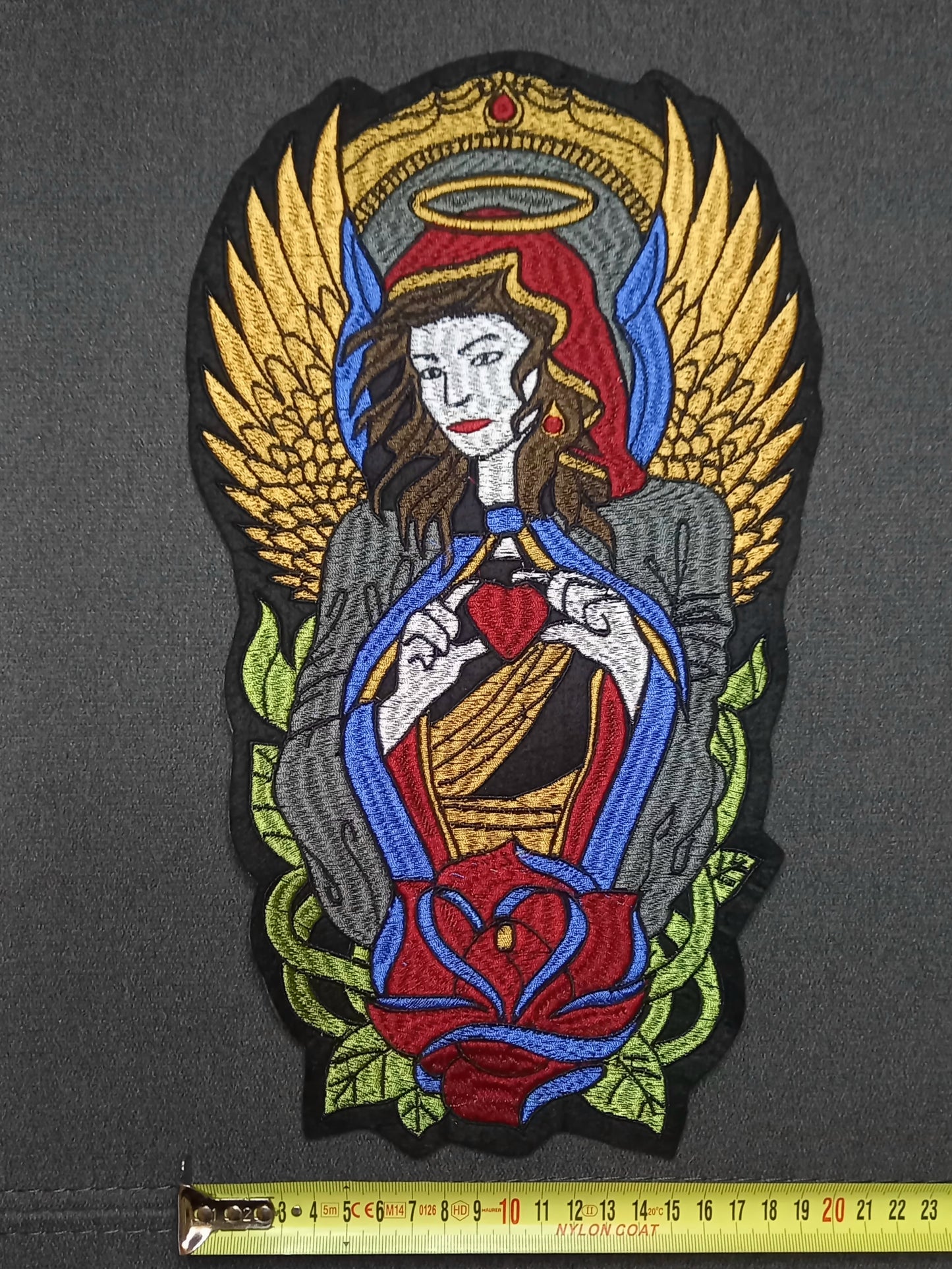 Toppa Patch Ricamata Santa Muerte