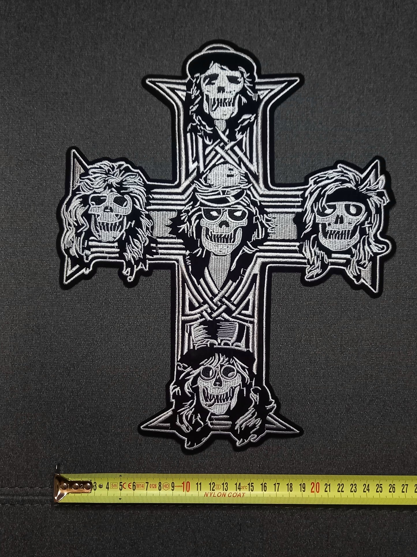 Toppa Patch Ricamata Guns 'n' Roses Skulls