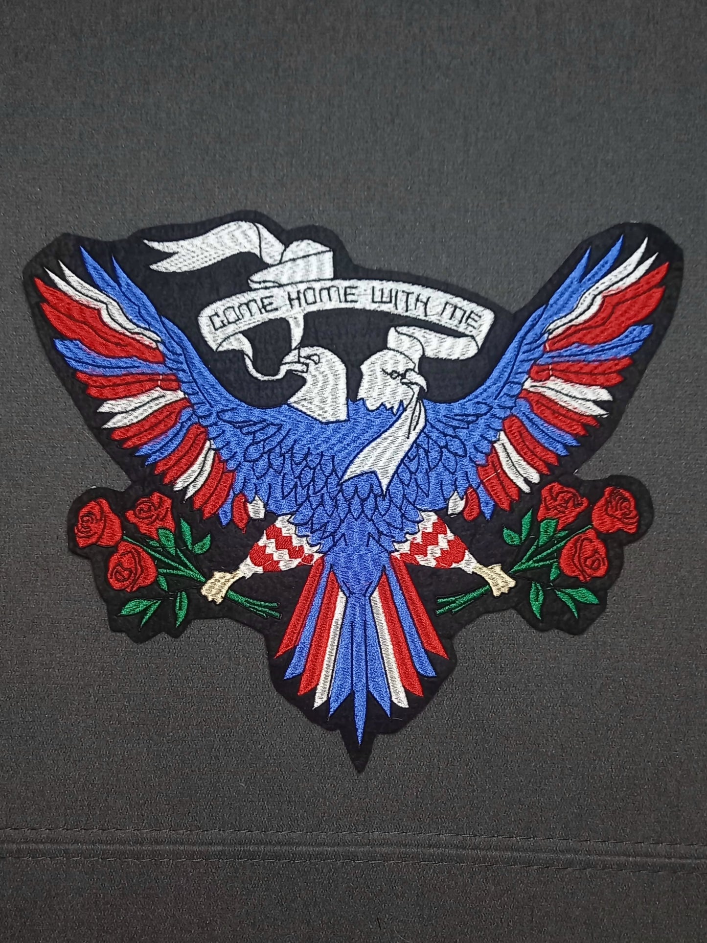 Toppa Patch Ricamata Eagle/Aquila