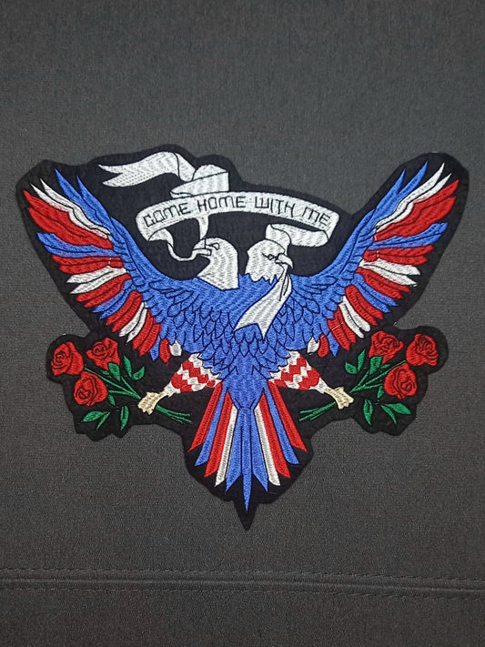 Toppa Patch Ricamata Eagle/Aquila