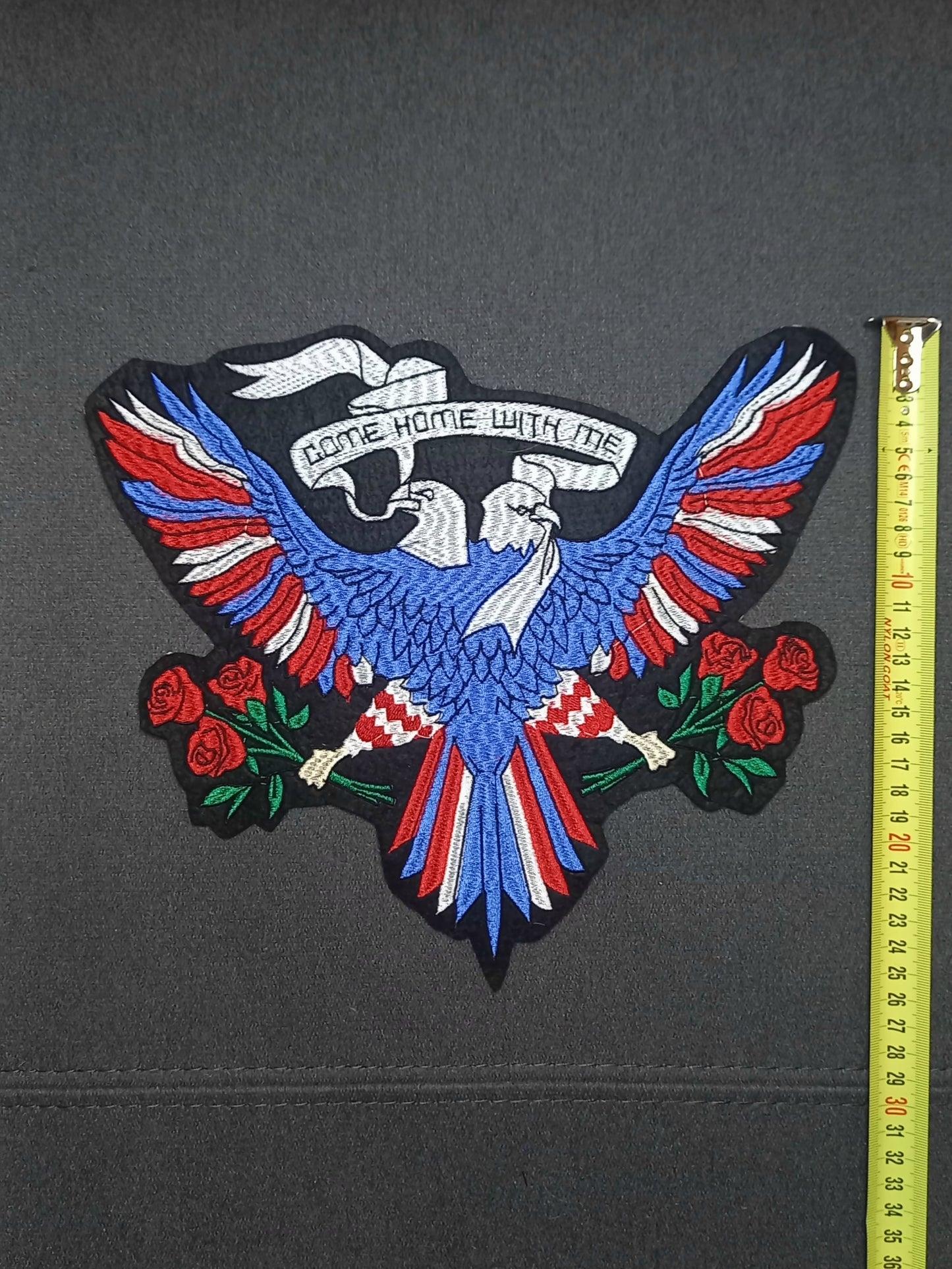 Toppa Patch Ricamata Eagle/Aquila