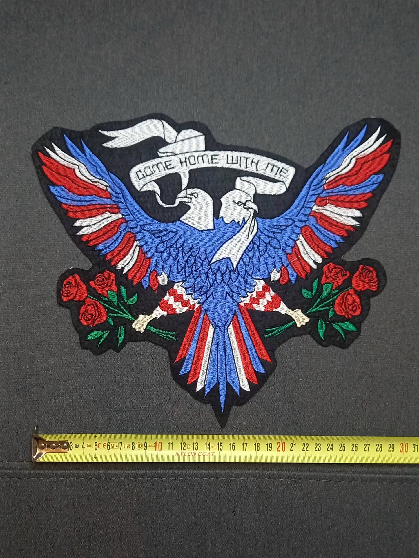 Toppa Patch Ricamata Eagle/Aquila