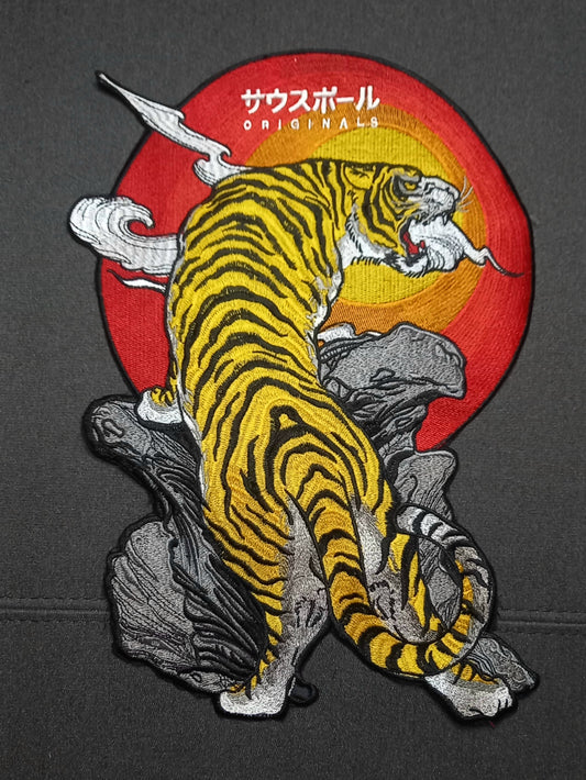 Toppa Patch Ricamata Japanese Tiger