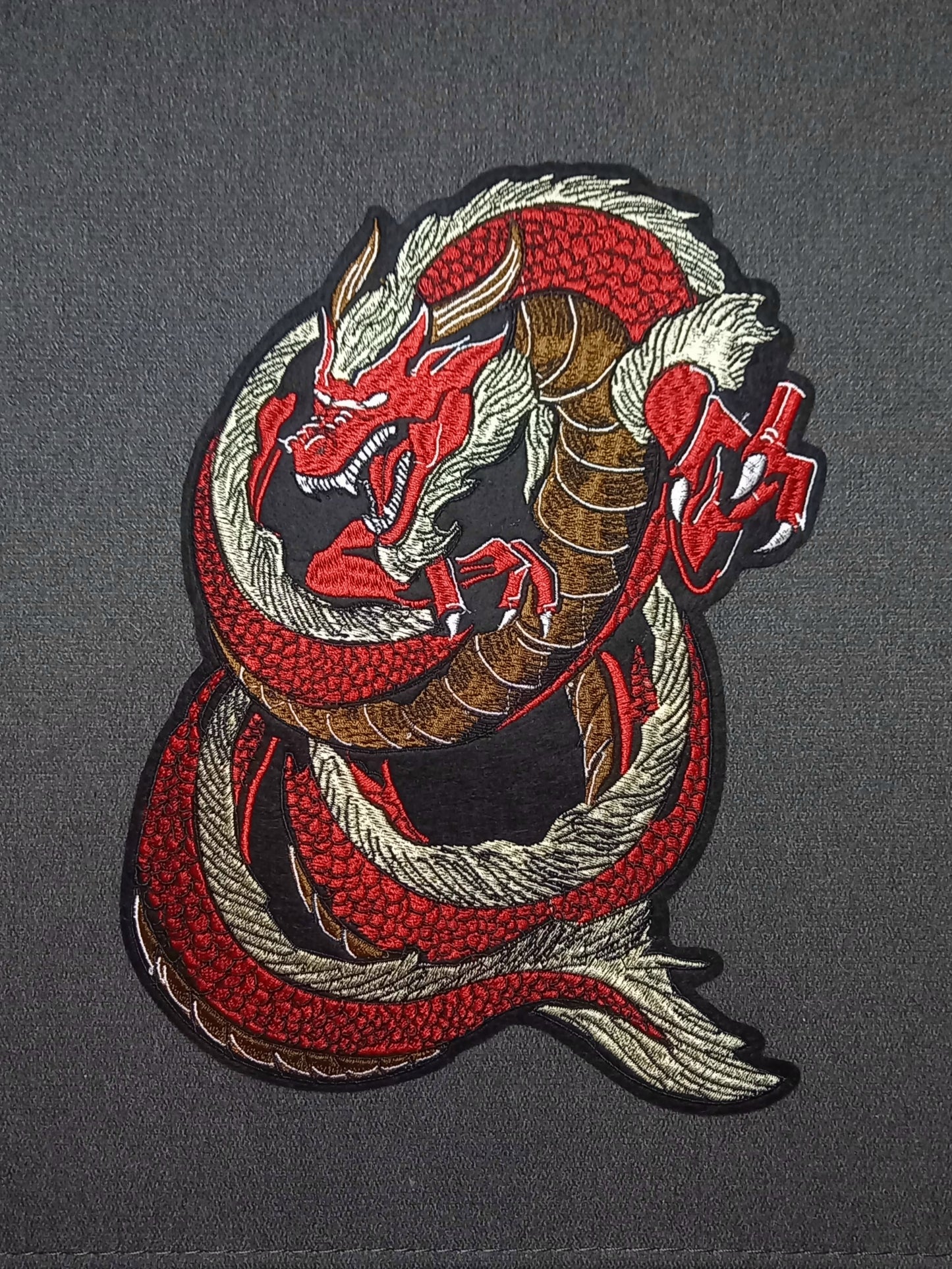 Toppa Patch Ricamata Red Dragon 1