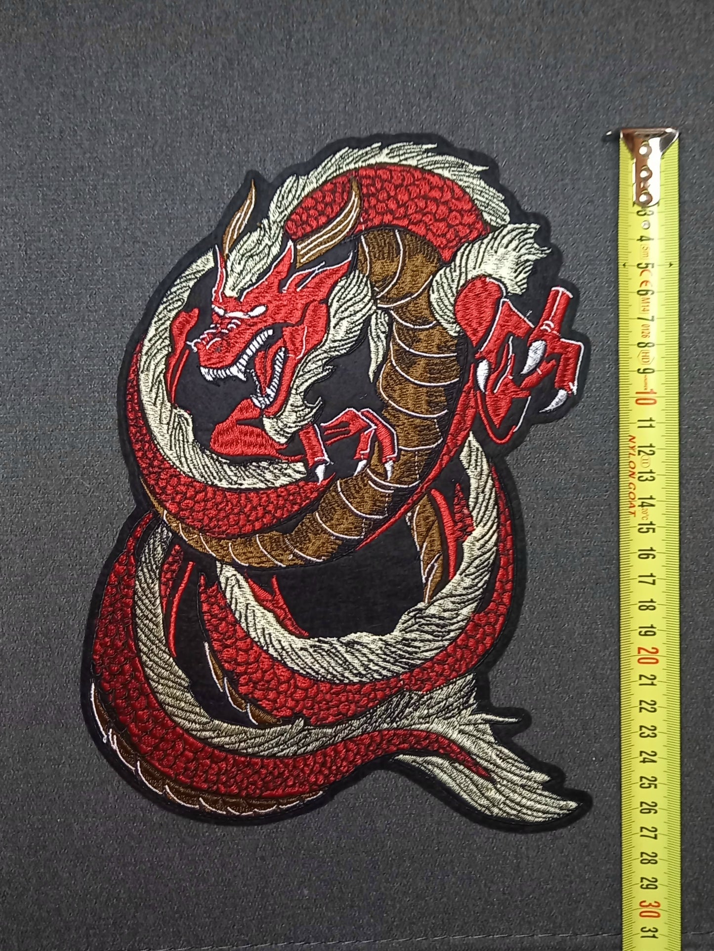 Toppa Patch Ricamata Red Dragon 1