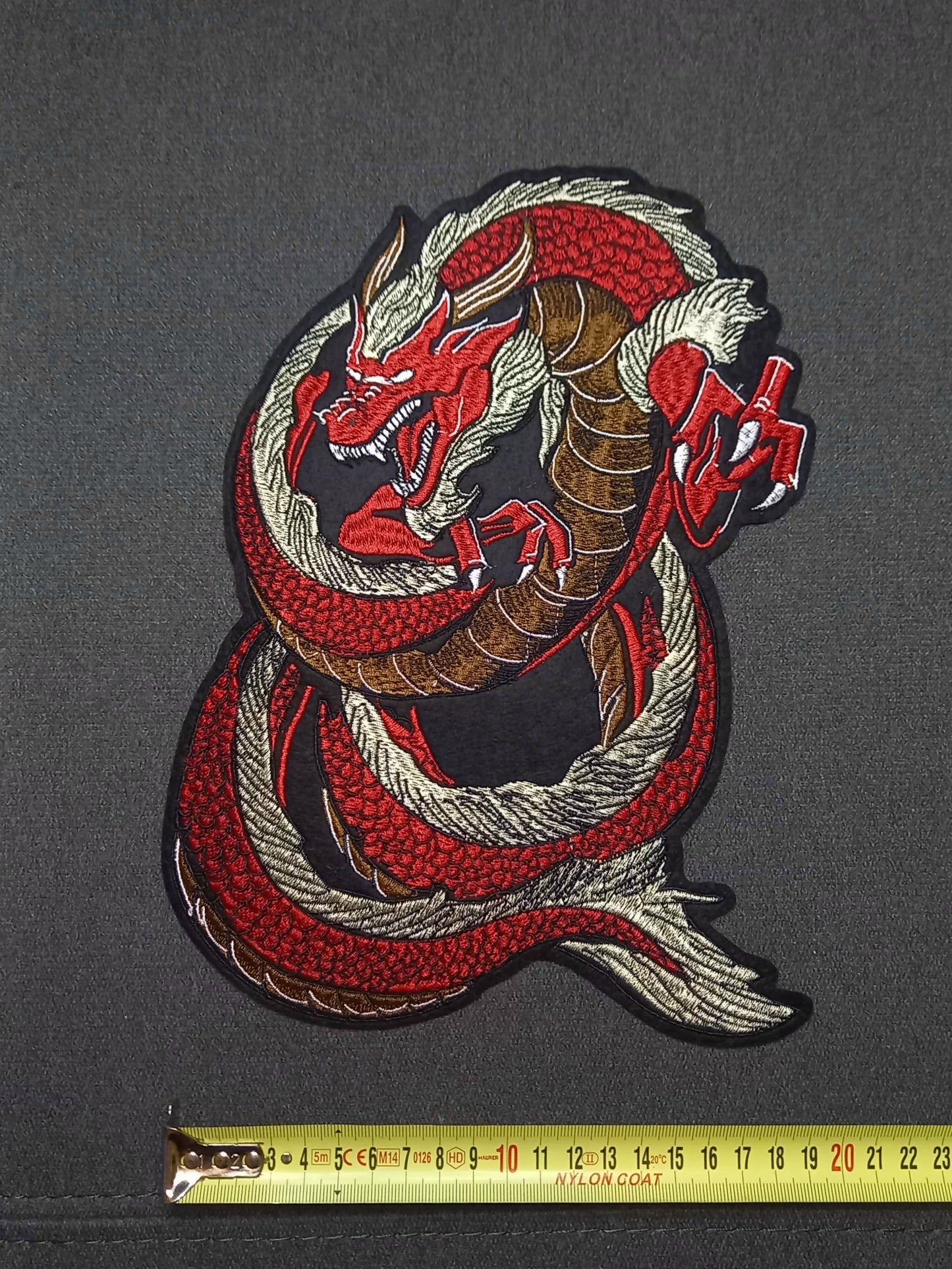 Toppa Patch Ricamata Red Dragon 1