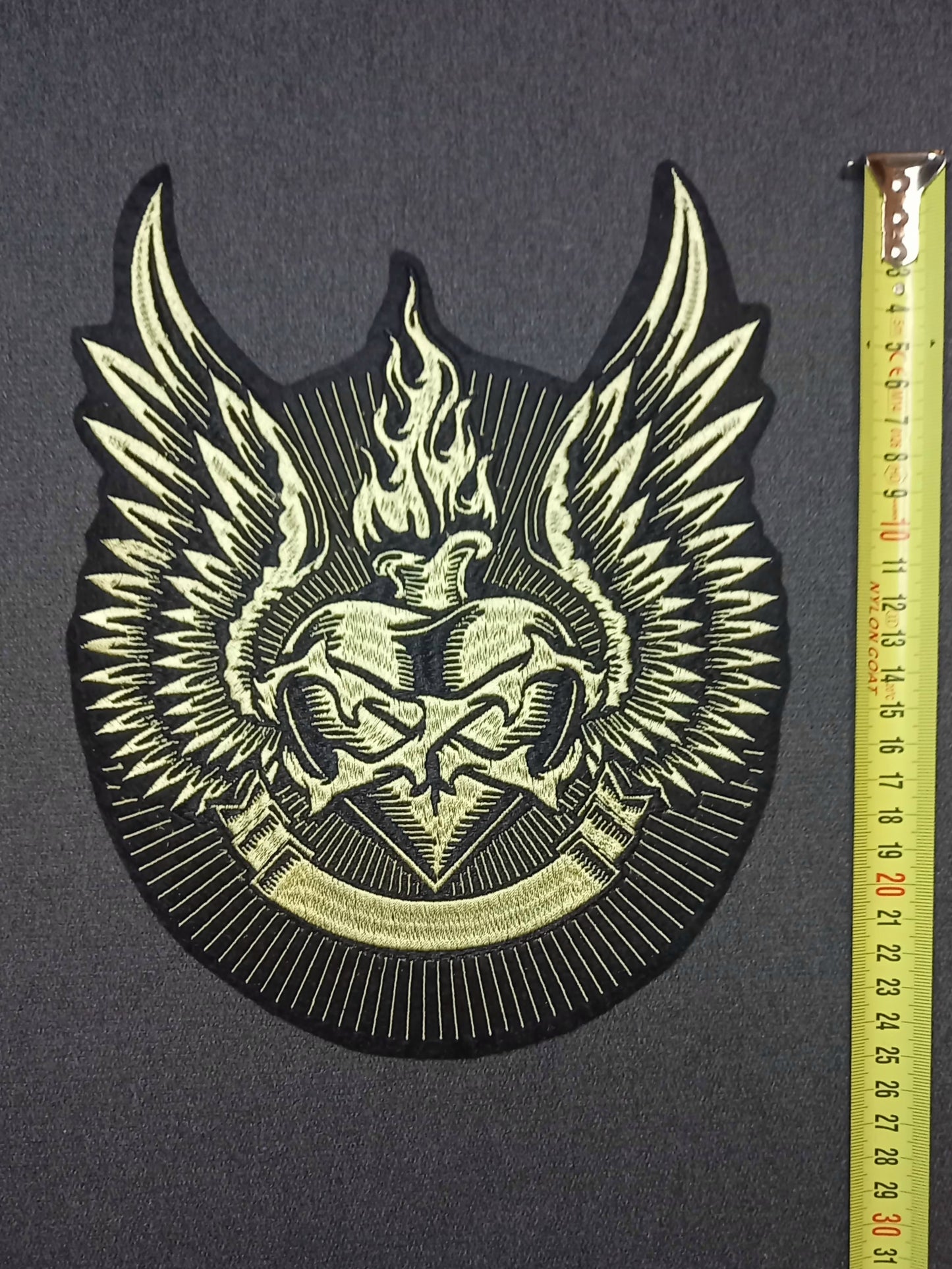 Toppa Patch Ricamata Golden Heart