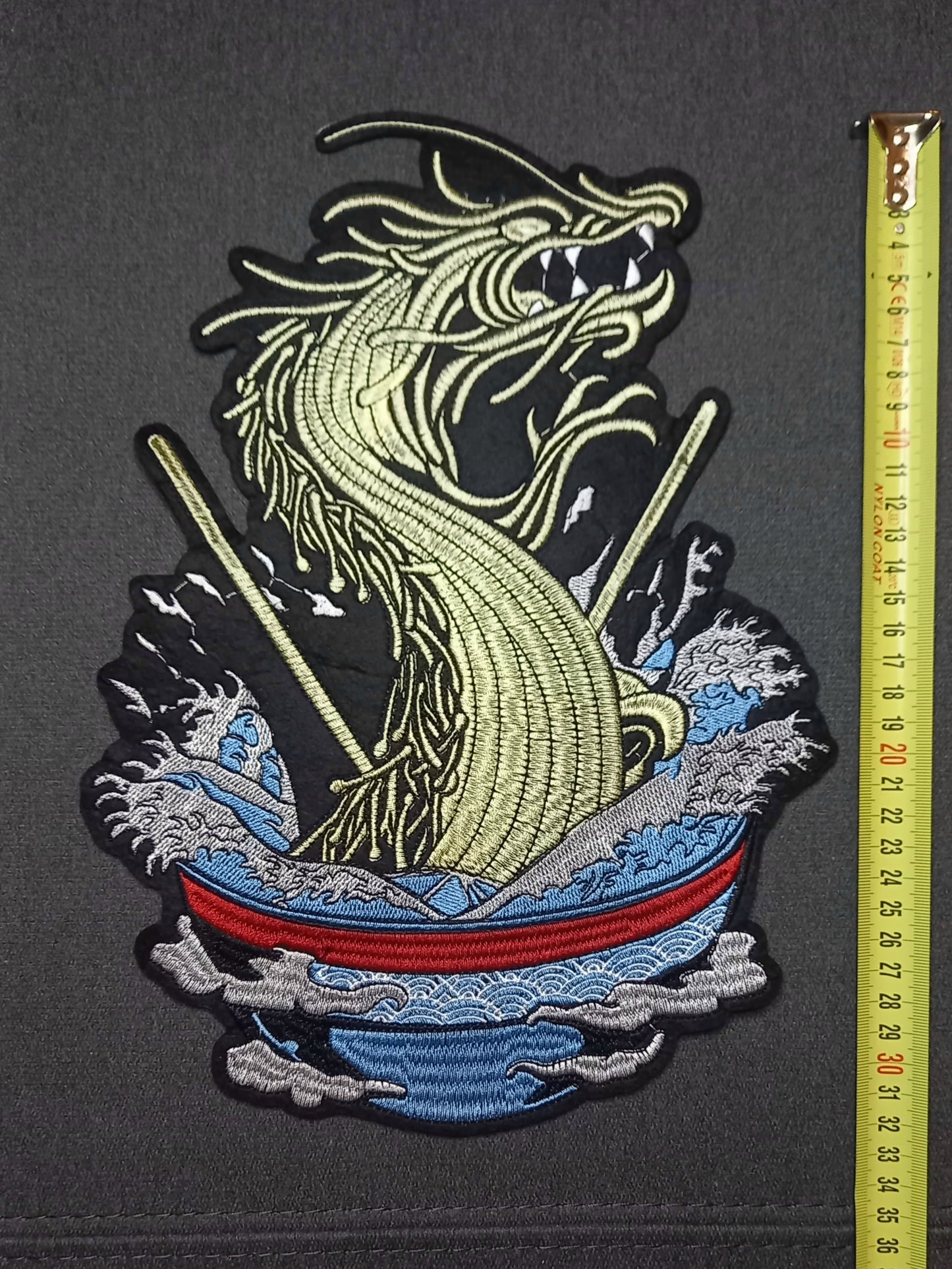 Toppa Patch ricamata Dragon Ramen