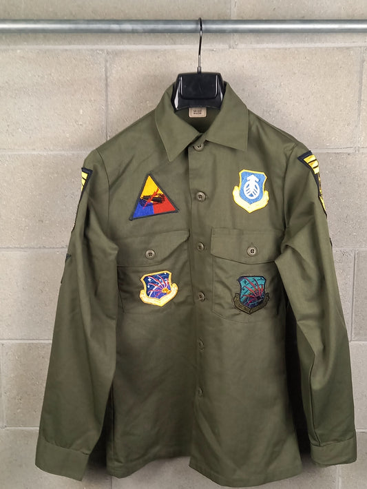 Original Army Jacket Customized Marines