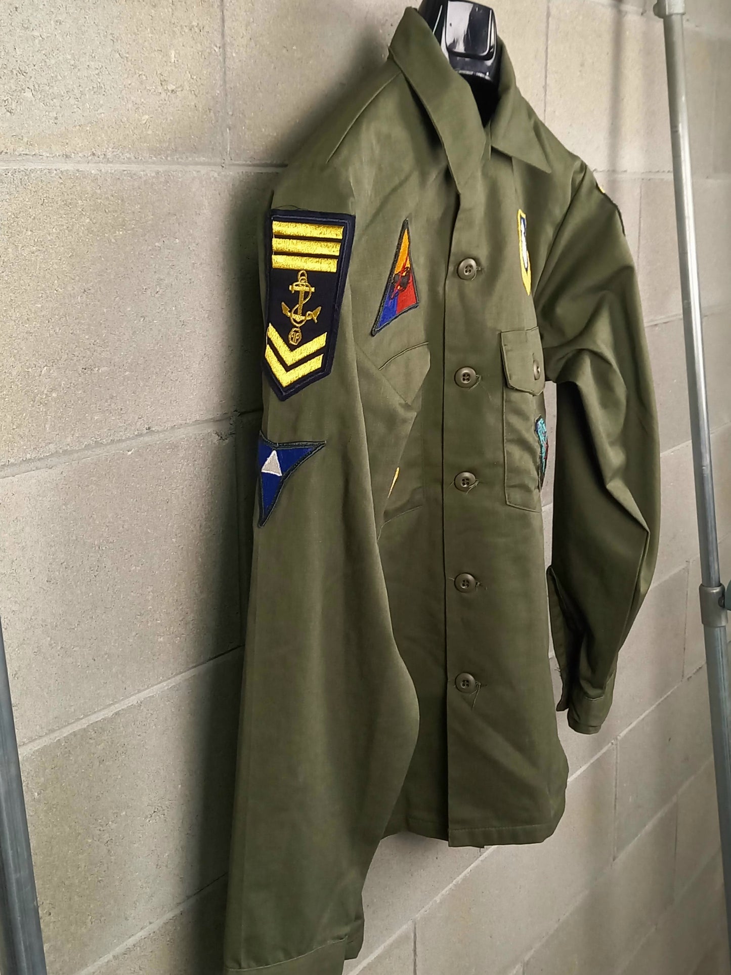 Original Army Jacket Customized Marines