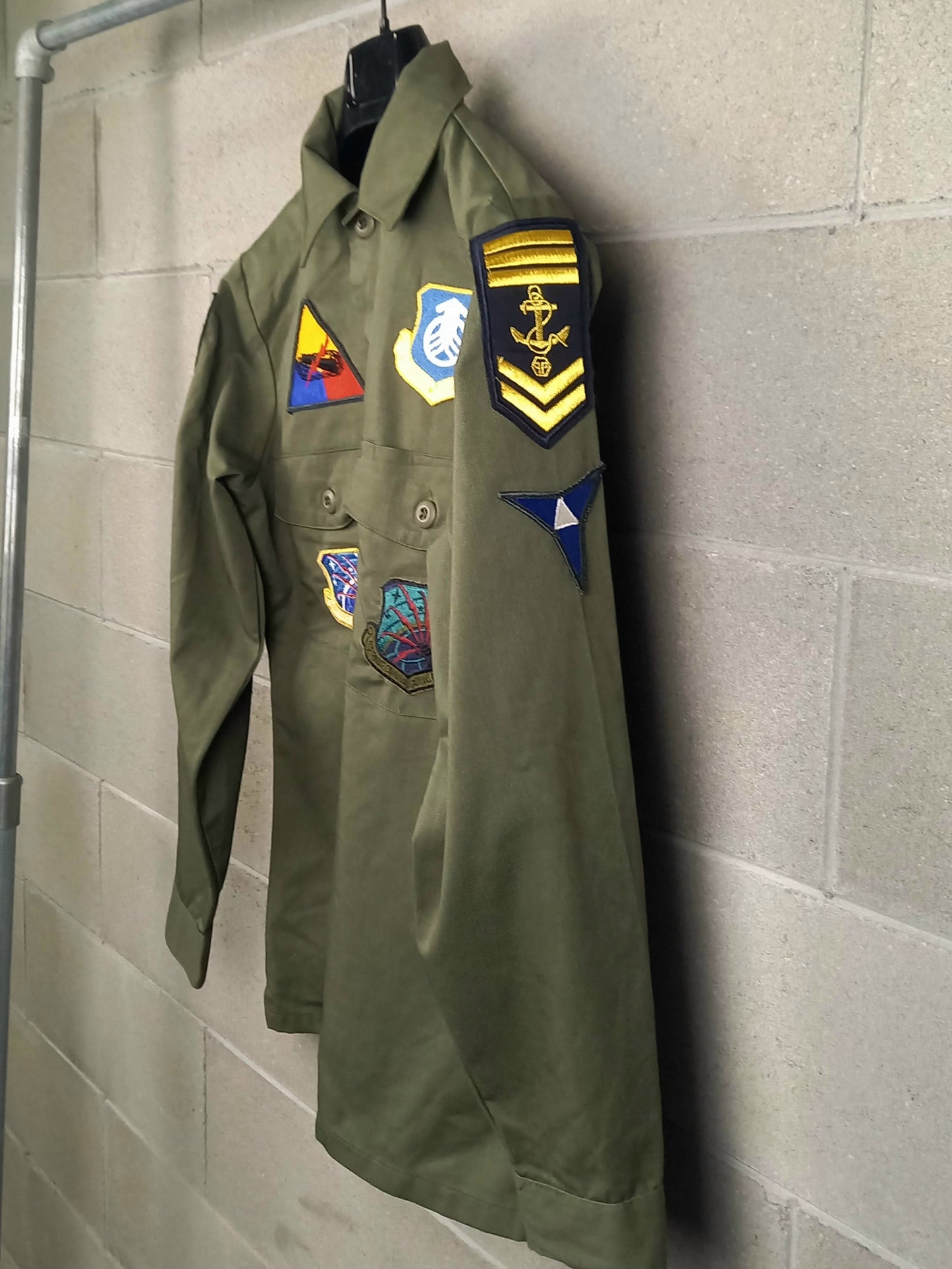 Original Army Jacket Customized Marines