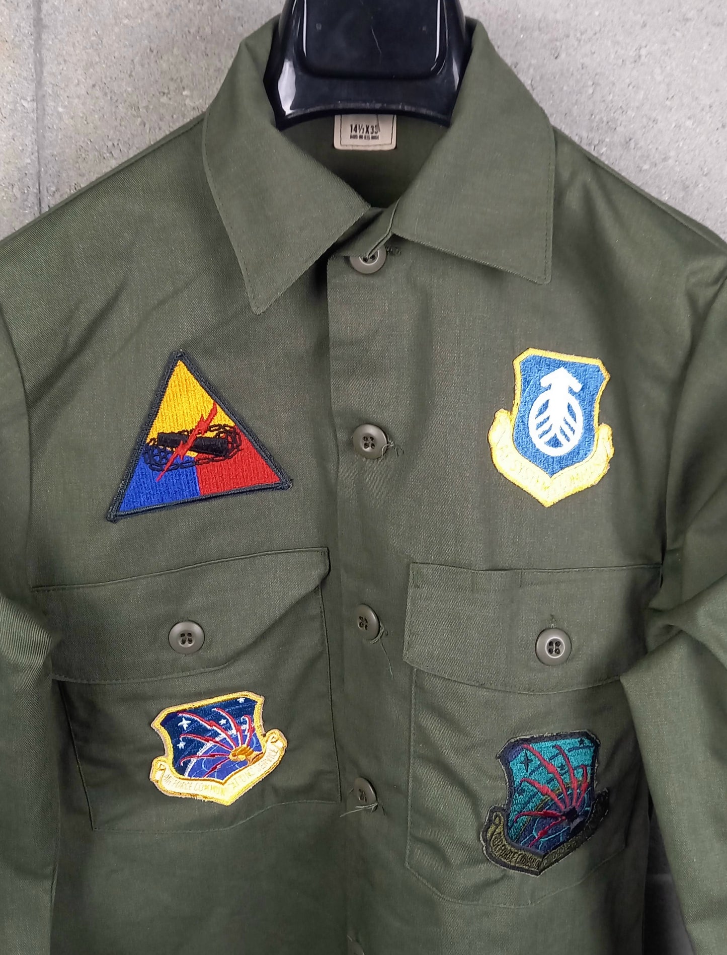 Original Army Jacket Customized Marines