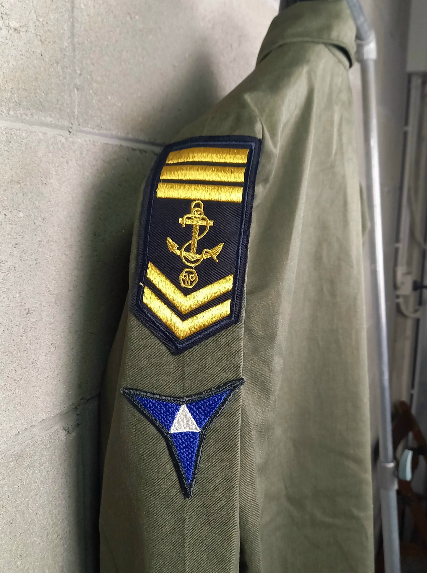 Original Army Jacket Customized Marines
