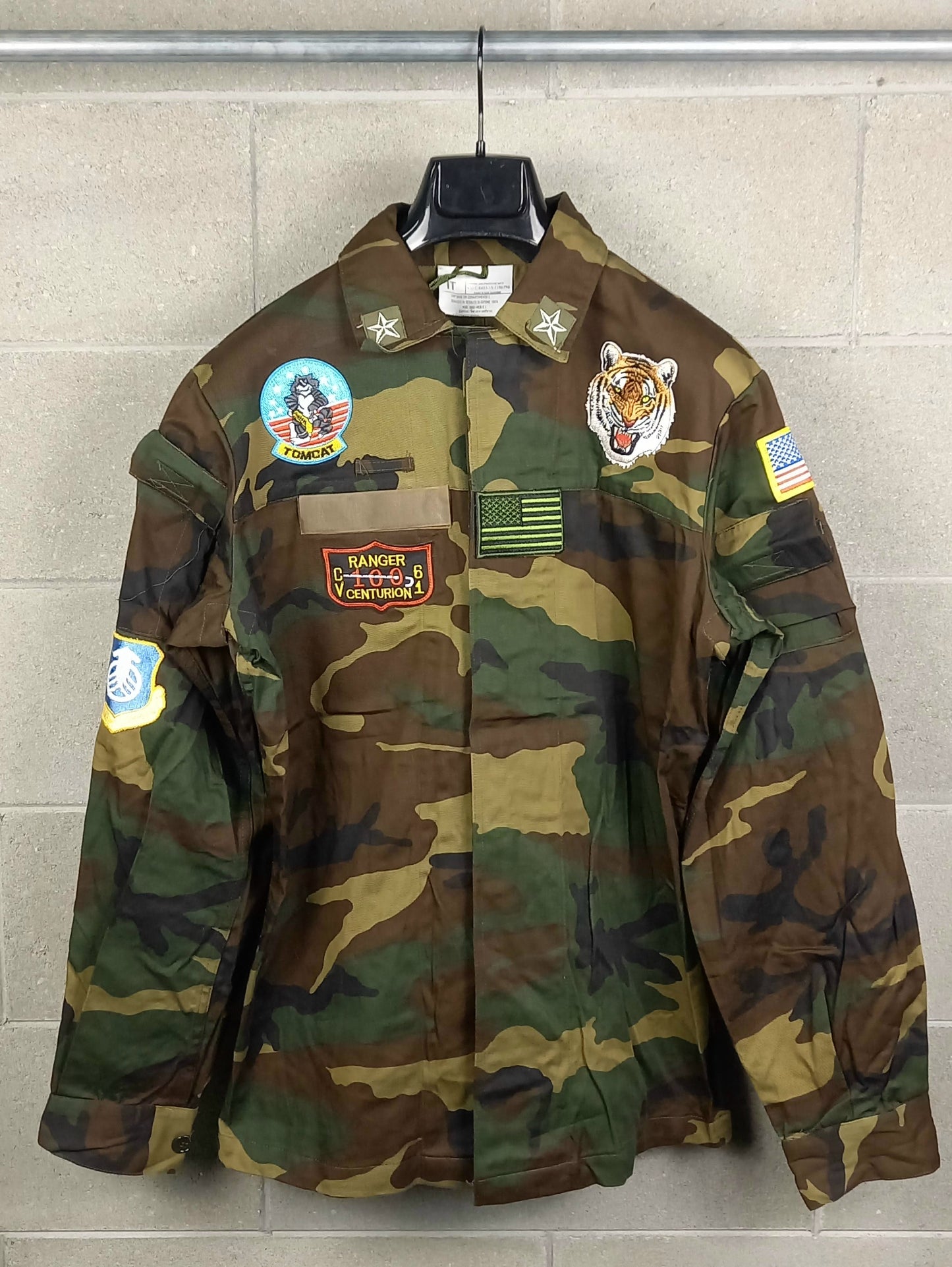 Original Army Jacket Customized Camouflage Tiger Tomcat