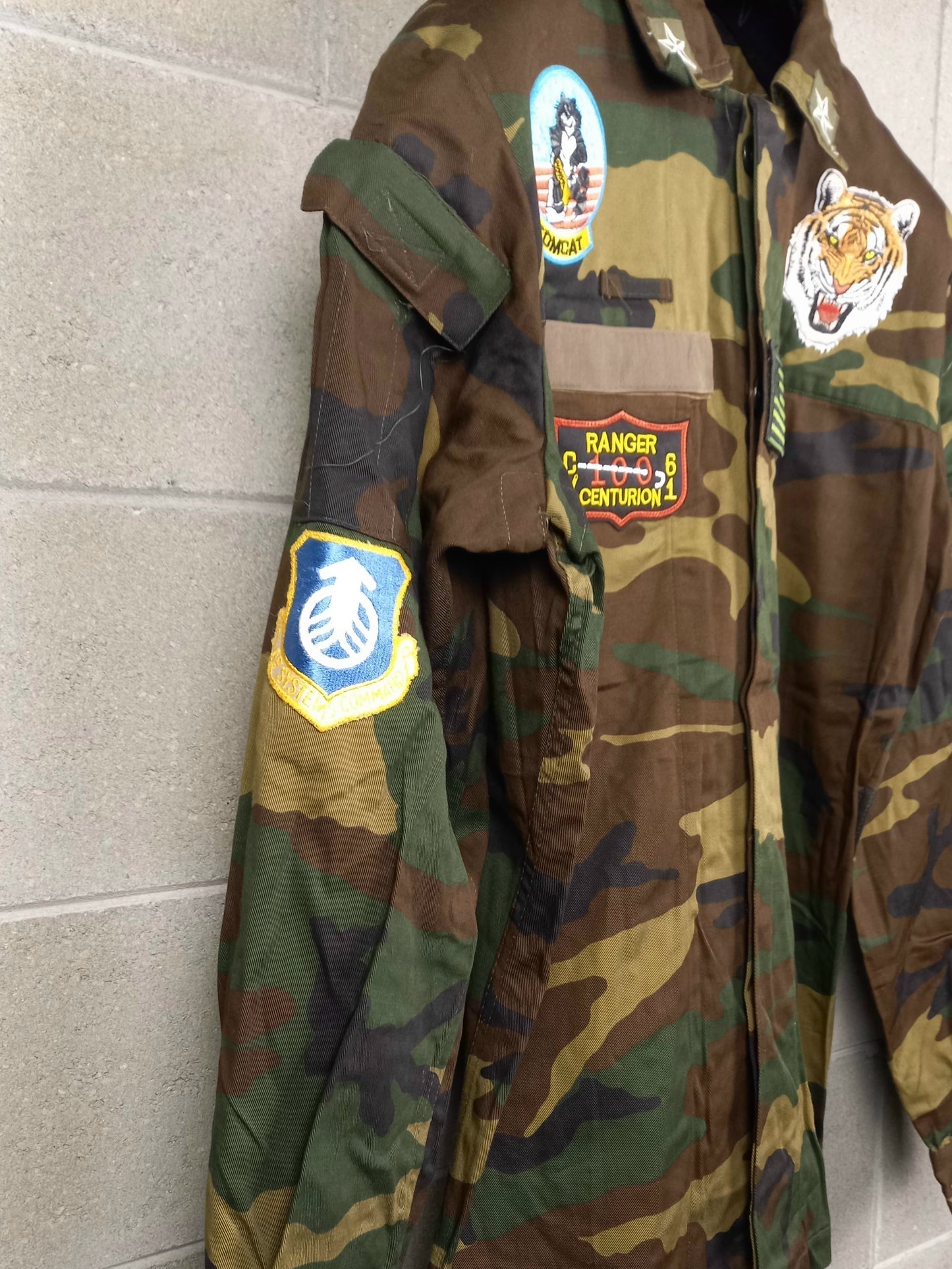 Original Army Jacket Customized Camouflage Tiger Tomcat