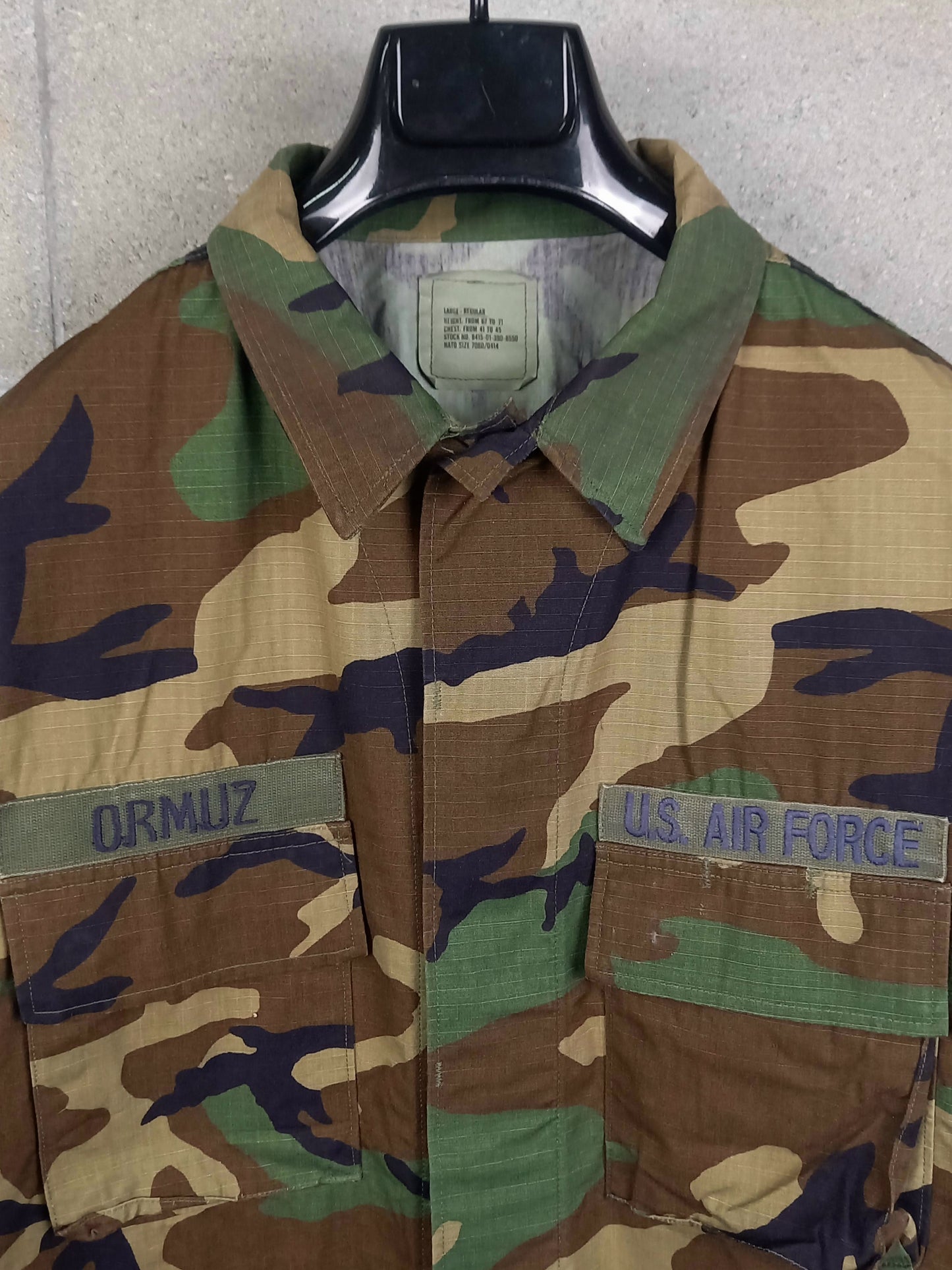 Original U.S. Air Force Ormuz Jacket Customized Camouflage
