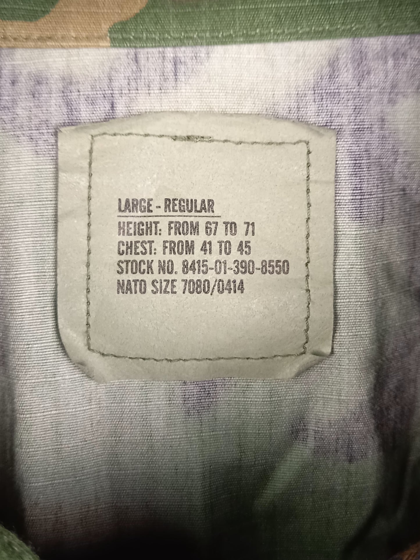 Original U.S. Air Force Ormuz Jacket Customized Camouflage