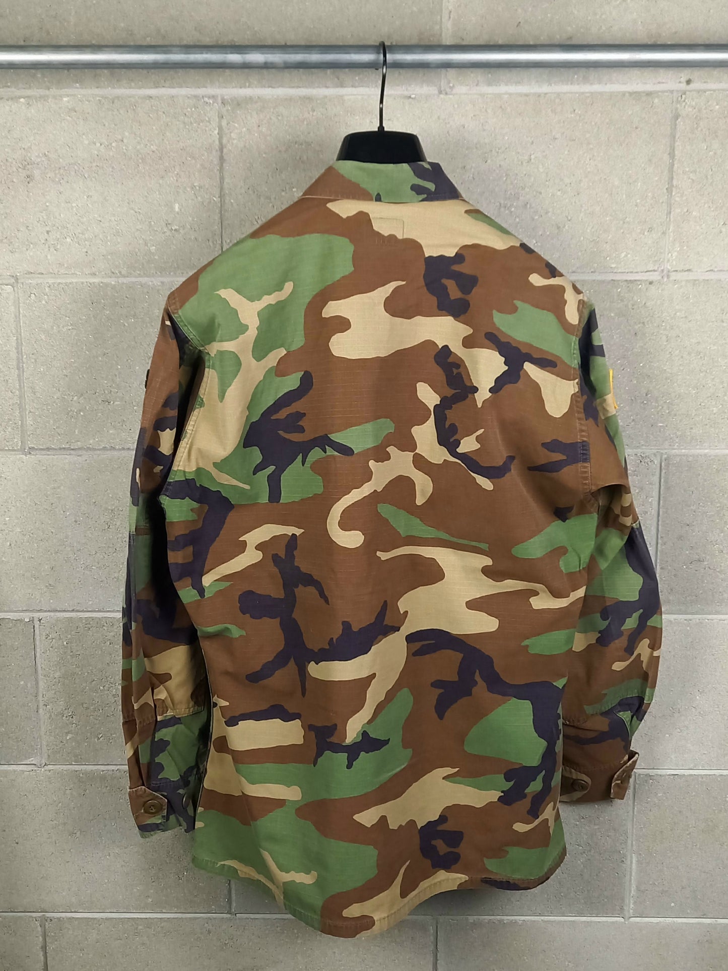 Original U.S. Army Flags Jacket Customized Camouflage