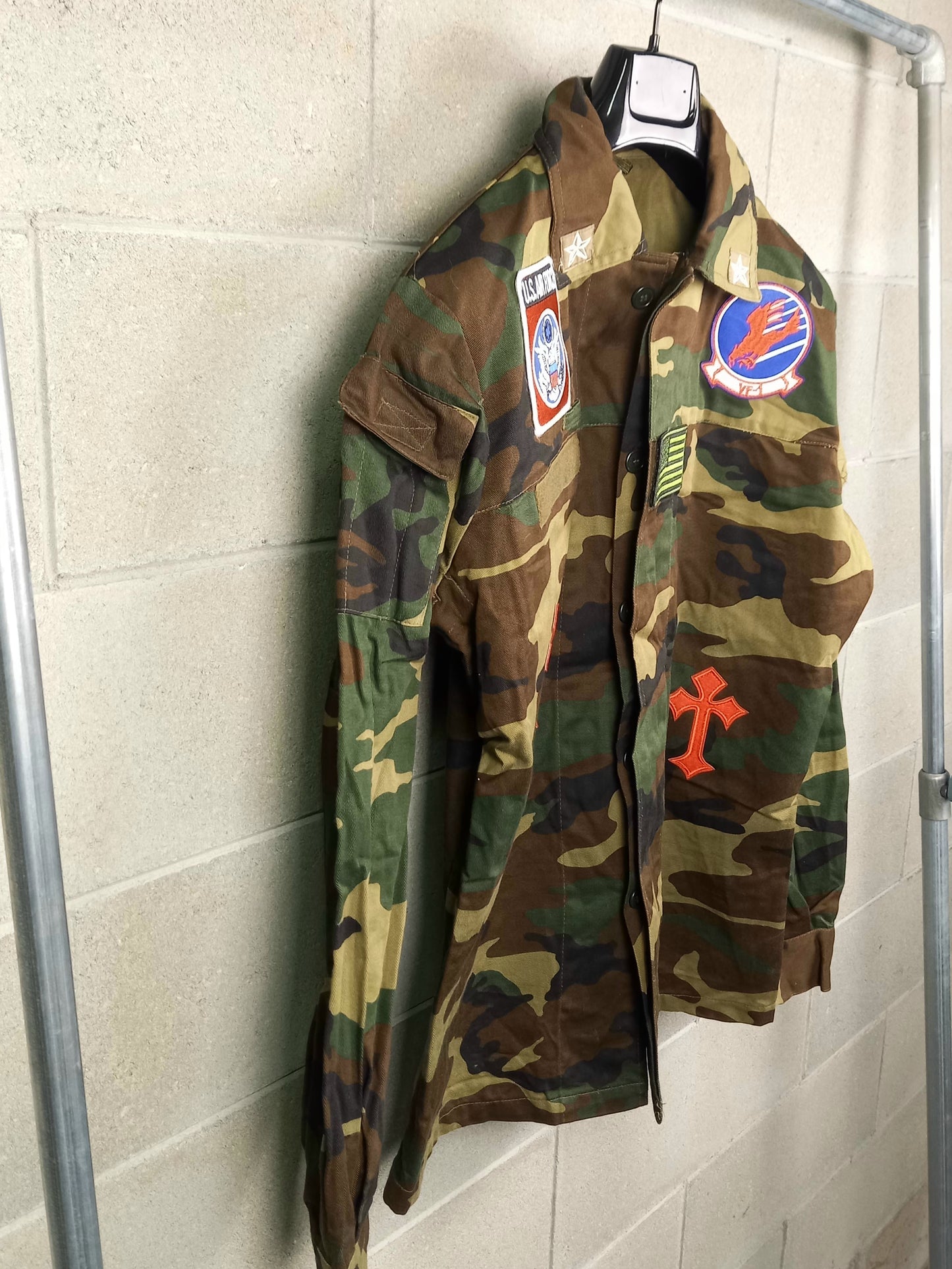 Original U.S. Air Force Jacket Customized Camouflage