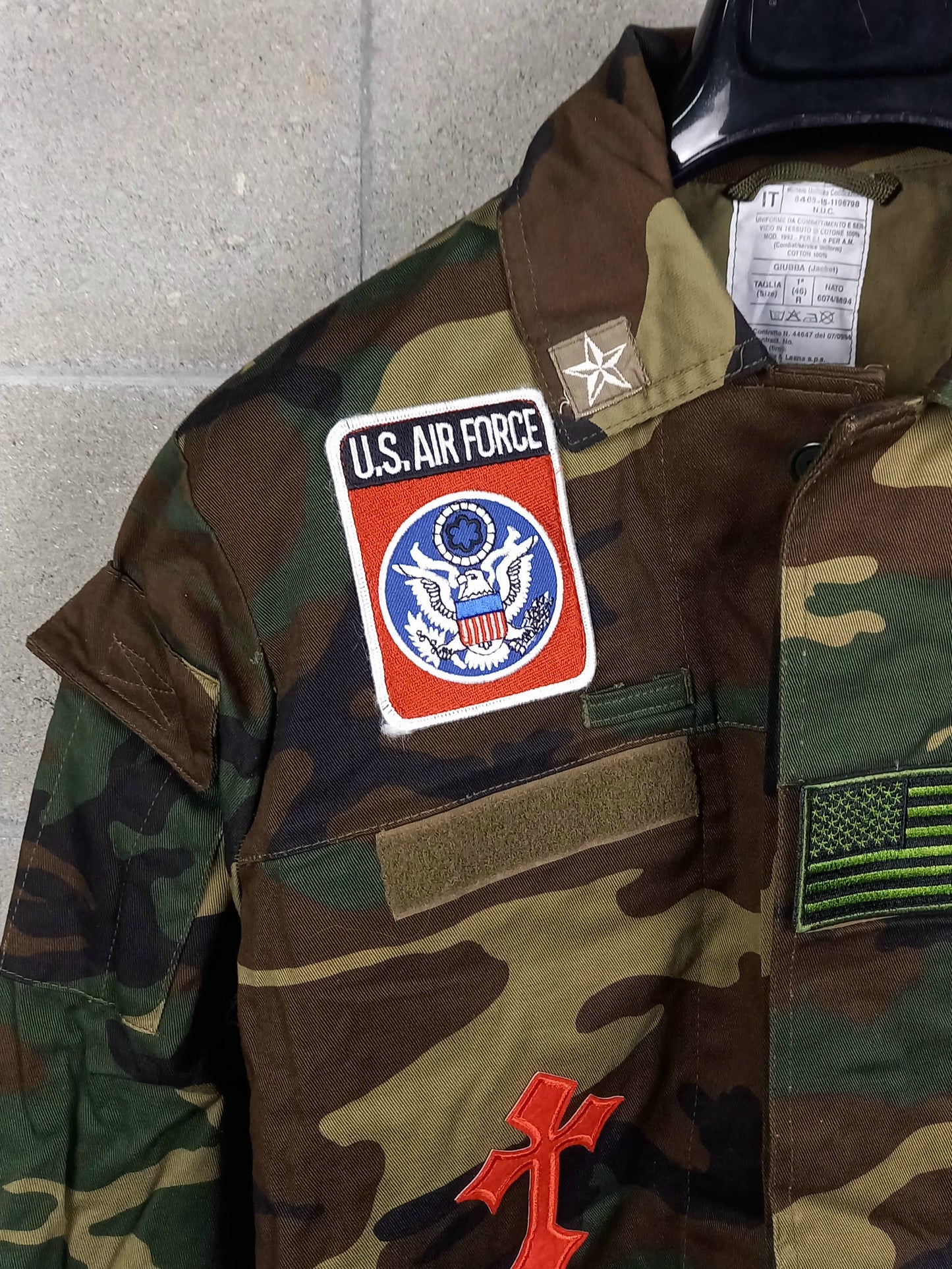 Original U.S. Air Force Jacket Customized Camouflage