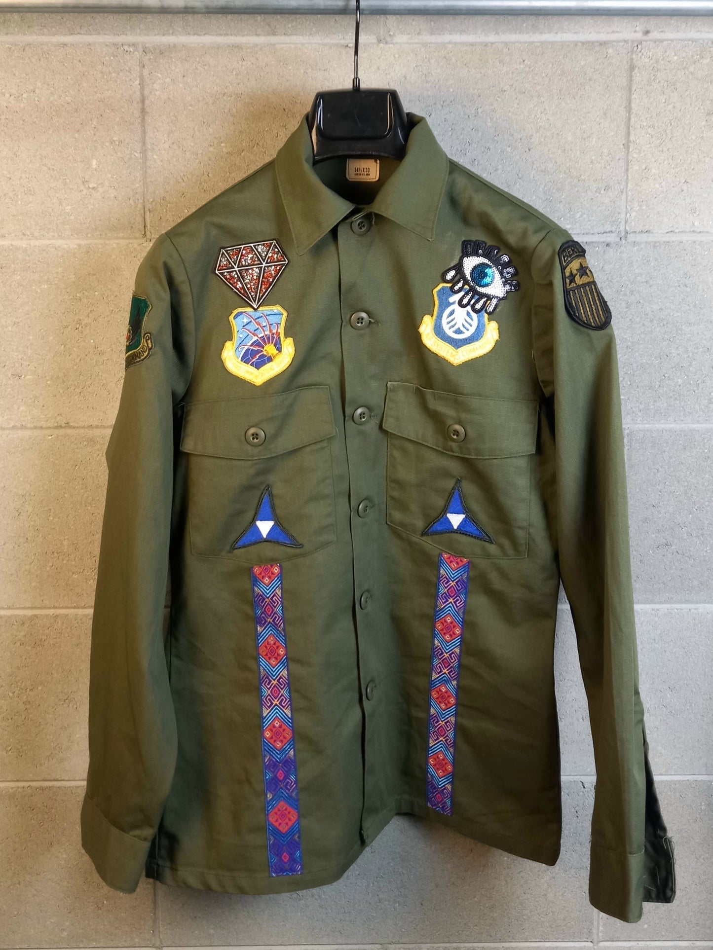 Original Jacket Customized Army Wings