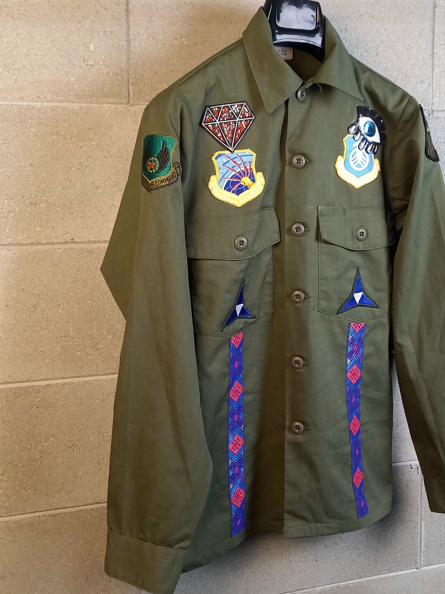 Original Jacket Customized Army Wings