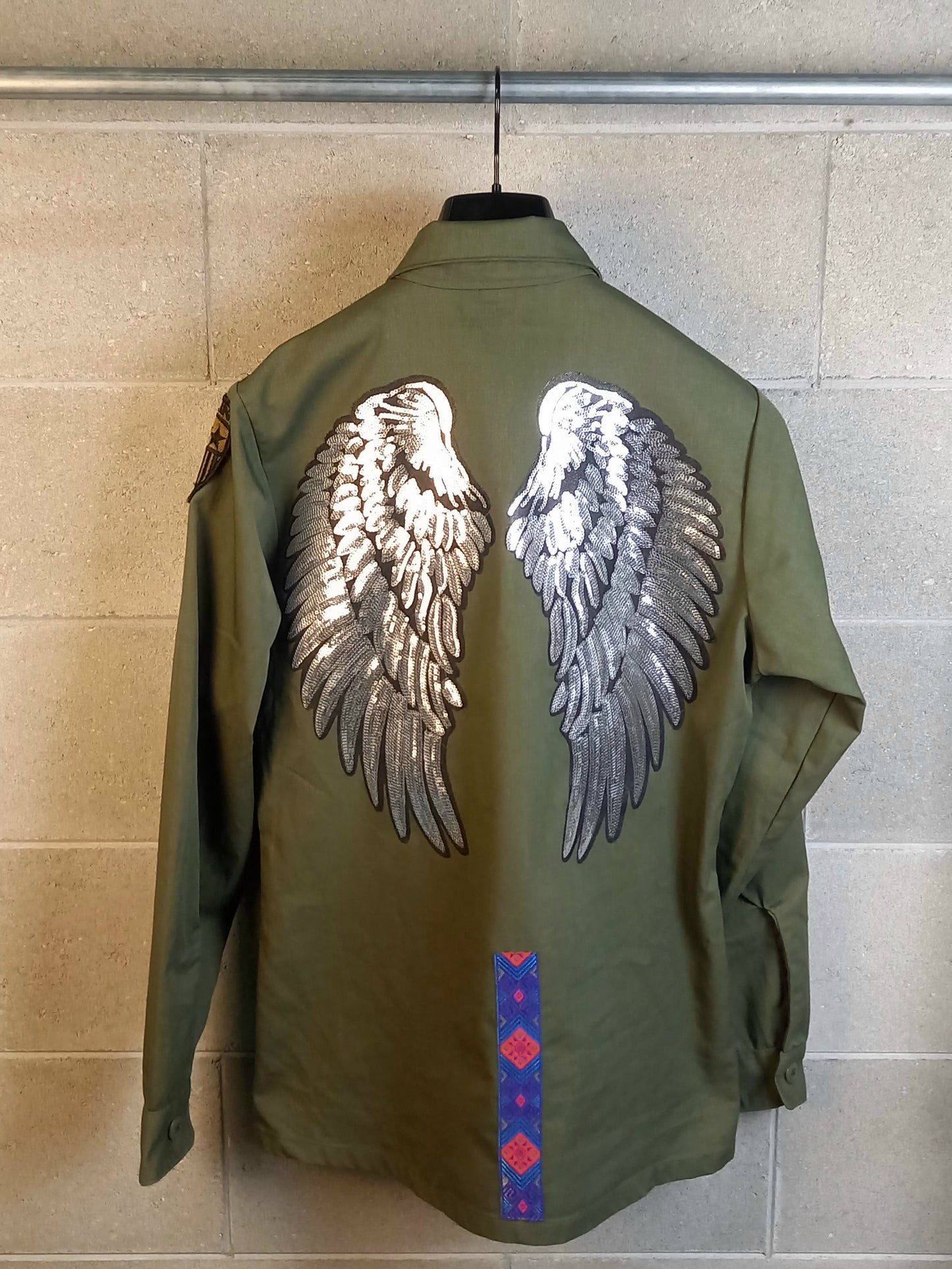 Original Jacket Customized Army Wings
