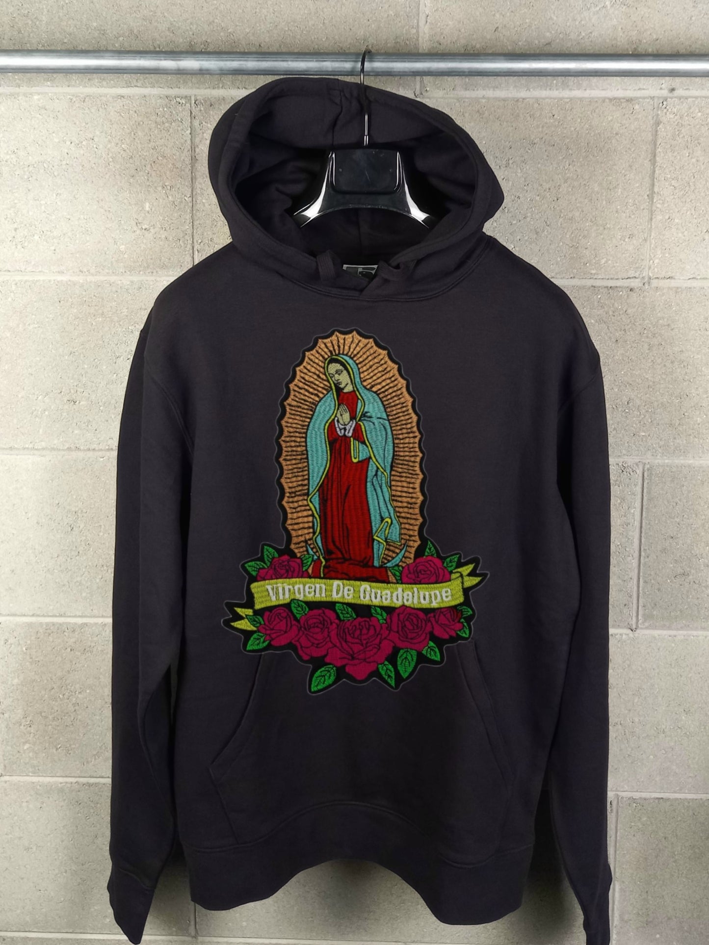 Felpa Virgen de Guadalupe con Cappuccio Unisex Russell Athletic