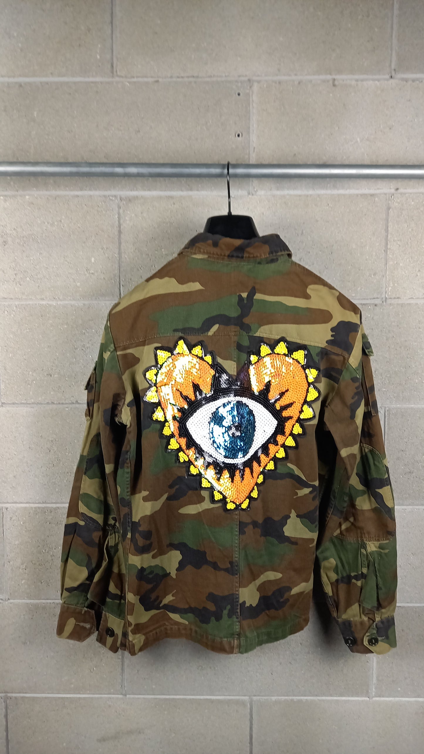 Original Jacket Customized Camouflage Zeus Eye